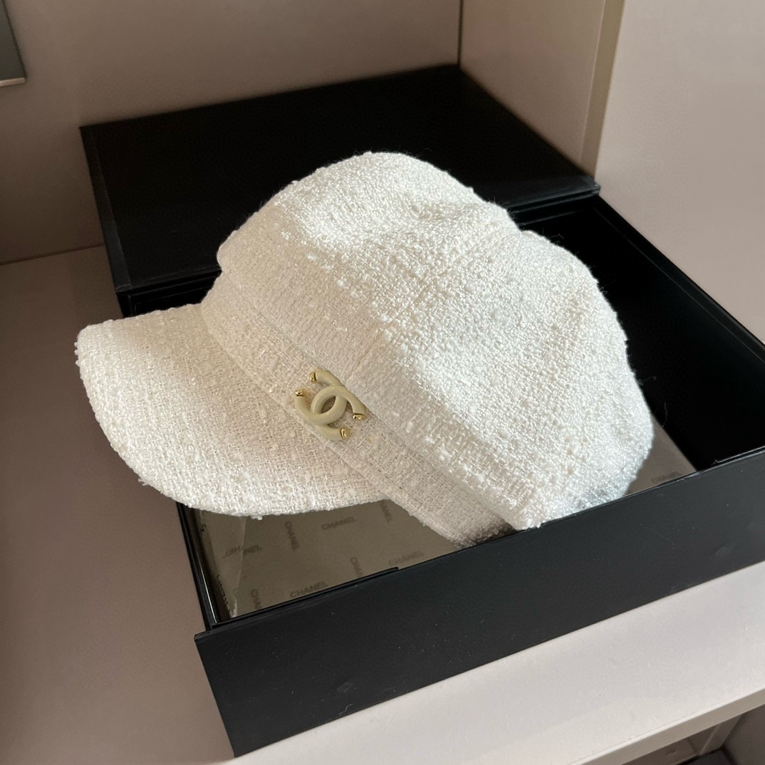 🆕

Chanel香奈儿八角南瓜帽，画家帽，头围57cm