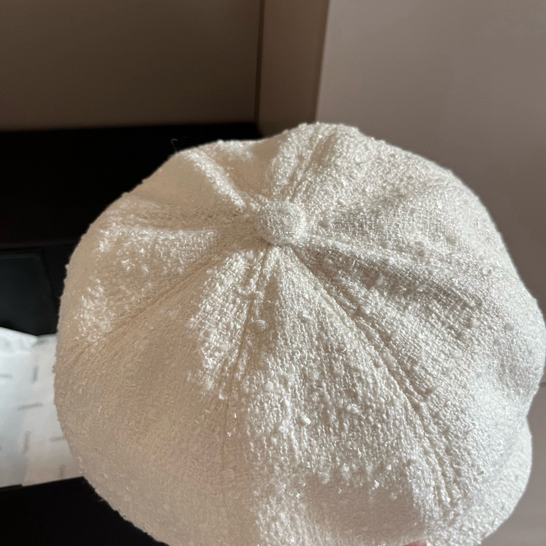 🆕

Chanel香奈儿八角南瓜帽，画家帽，头围57cm
