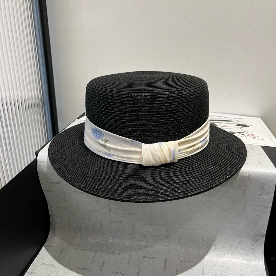 🆕

Chanel香奈儿平顶礼帽，头围57cm