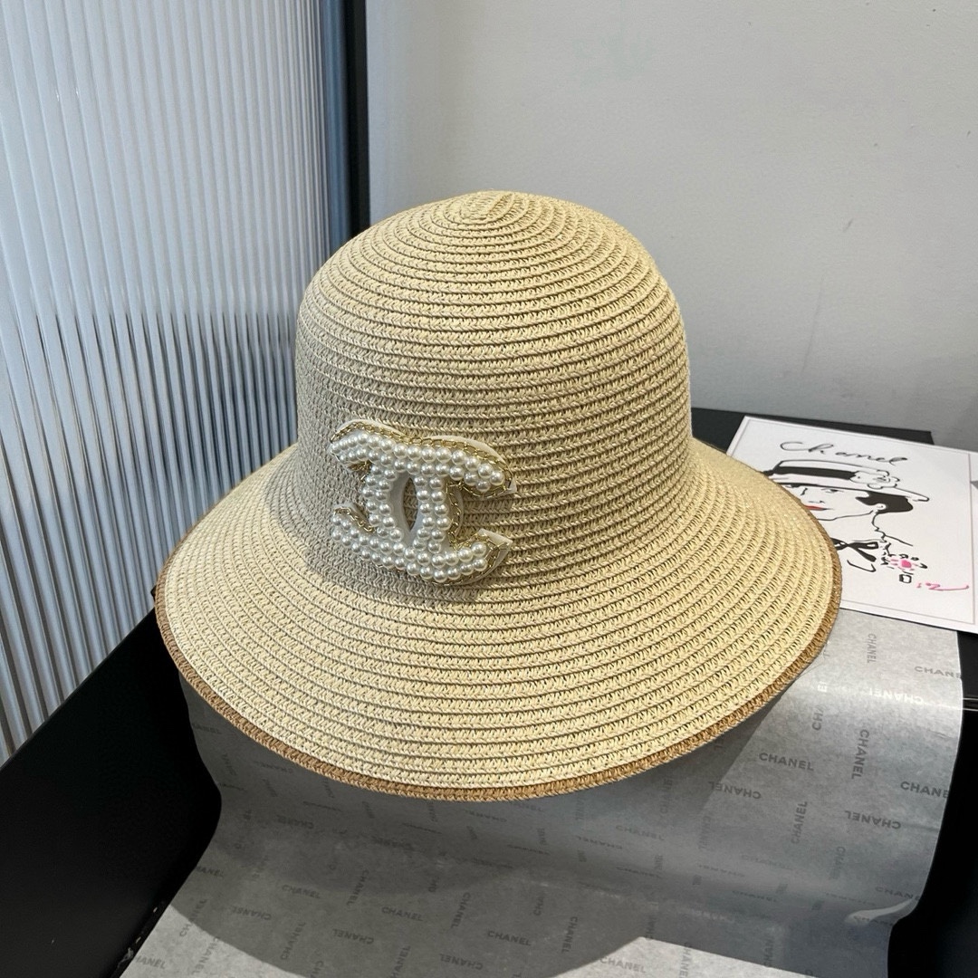 🆕

Chanel香奈儿新款草帽，名媛风，头围57cm