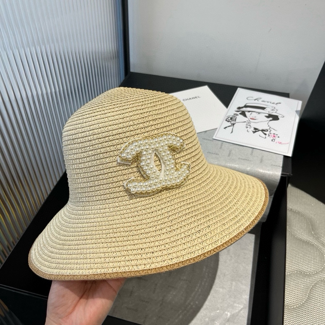🆕

Chanel香奈儿新款草帽，名媛风，头围57cm