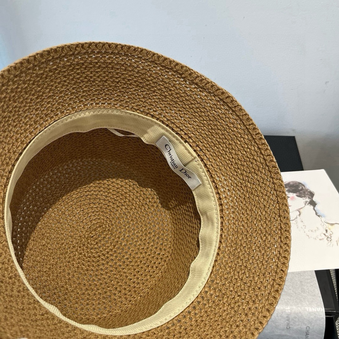 🆕

Dior迪奥新款渔夫帽，遮阳草帽，头围57cm