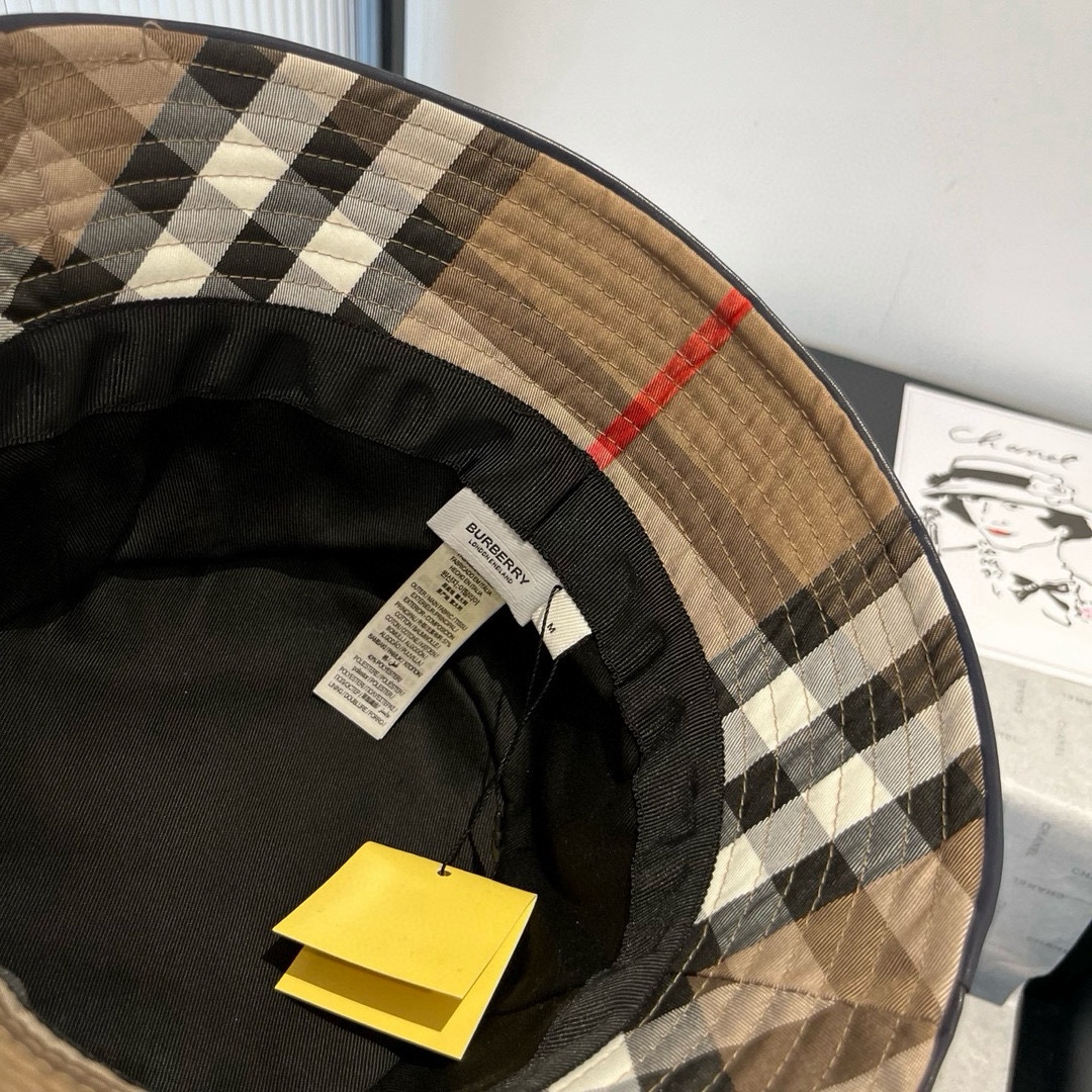 🆕Burberry巴宝莉原单渔夫帽，高级定制，头围57cm
