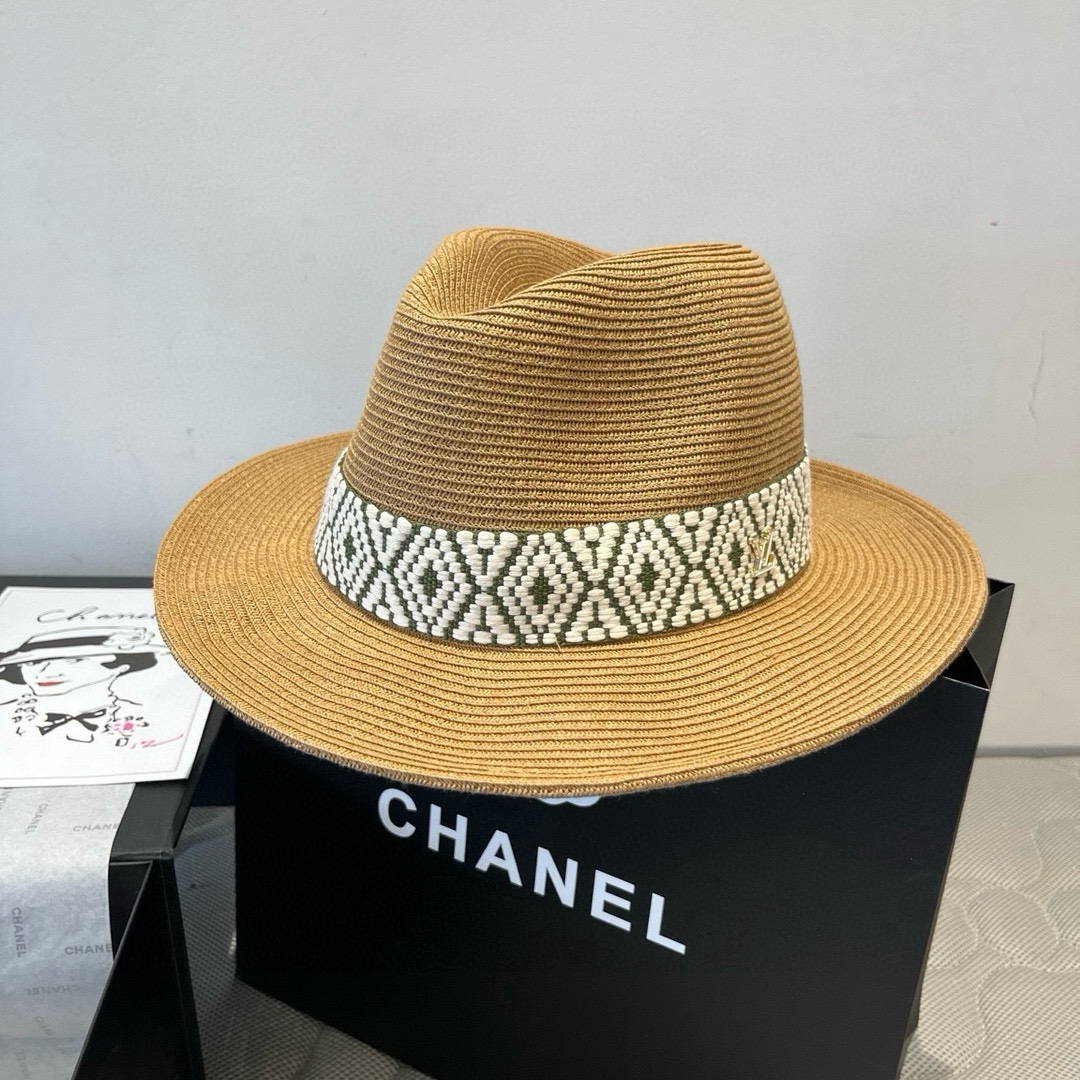 🆕

Lv路易威登新款礼帽，凹凸设计，头围57cm