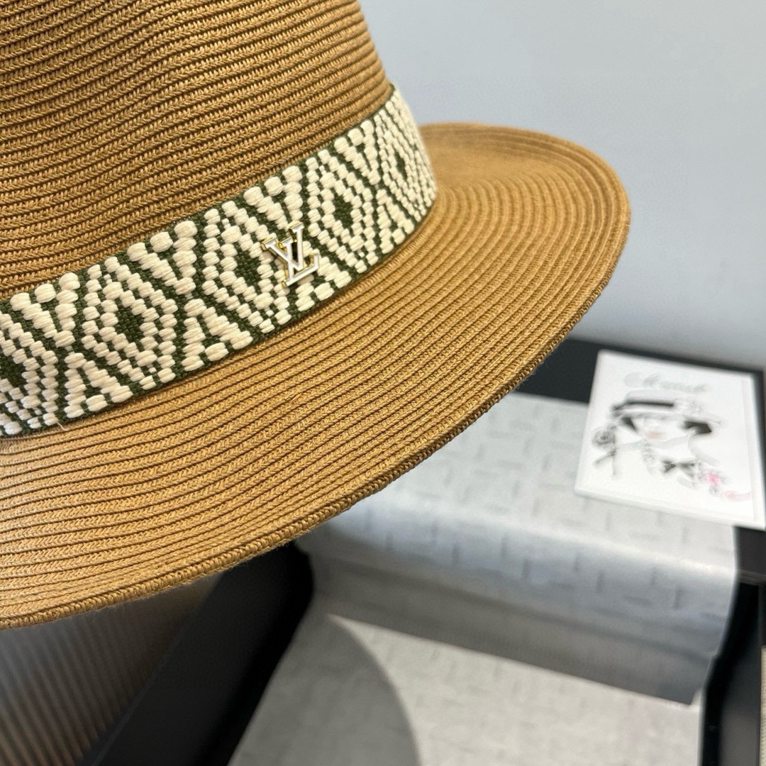 🆕

Lv路易威登新款礼帽，凹凸设计，头围57cm