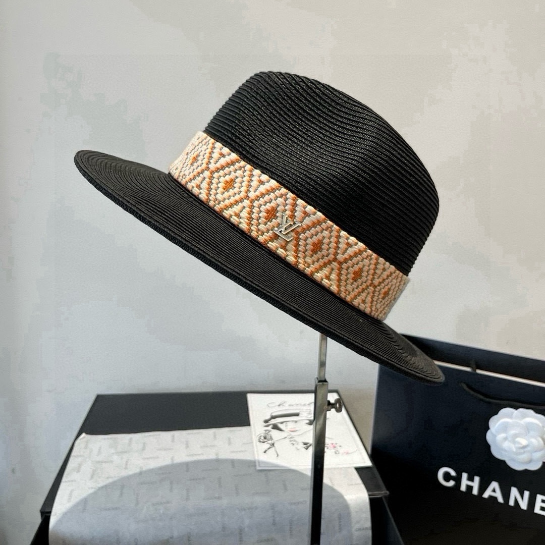 🆕

Lv路易威登新款礼帽，凹凸设计，头围57cm