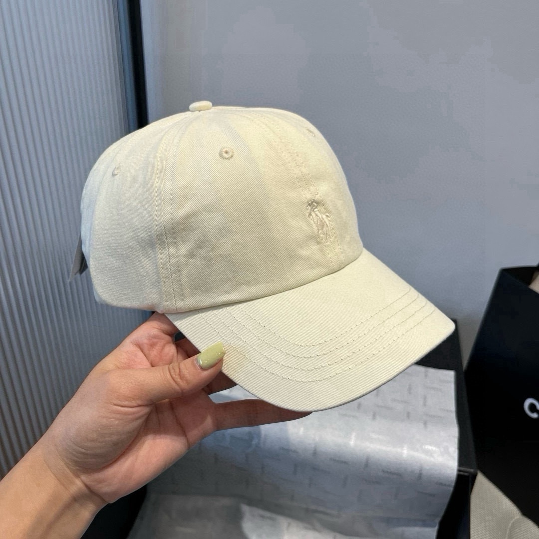 🆕

POLO潮牌新款鸭舌帽，头围57cm