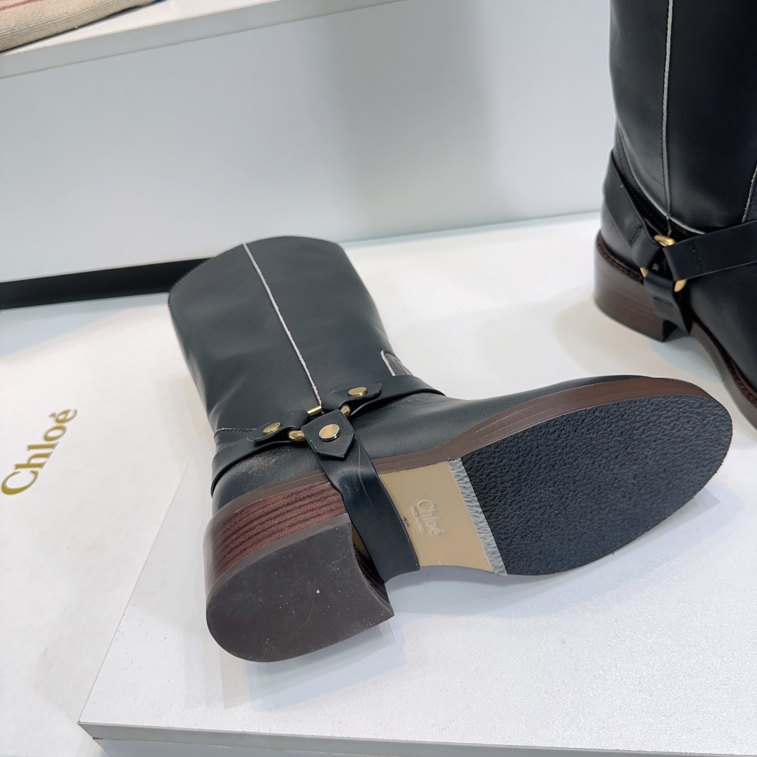 “High-Quality Chloe Chloe 2025 Retrobus Boots with Italian Leather – Review & Details” - 图片 8