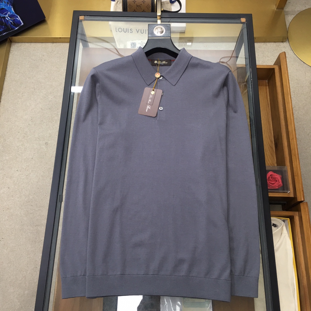 “P696 Polo T-shirt: Fall/Winter 2025 Collection with Top-Quality Fabric and Customized Design” - 图片 5