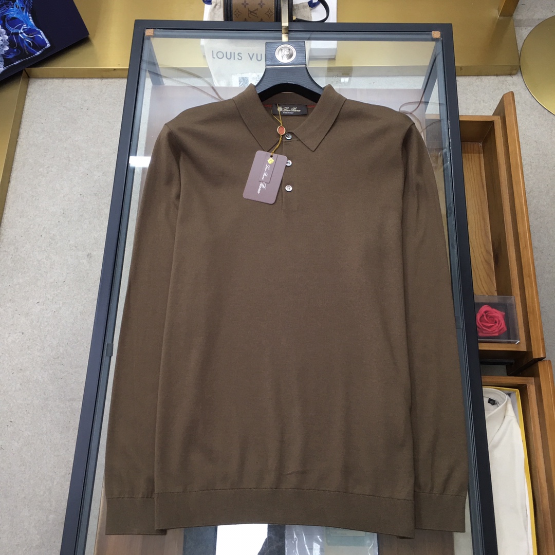 “P696 Polo T-shirt: Fall/Winter 2025 Collection with Top-Quality Fabric and Customized Design” - 图片 3