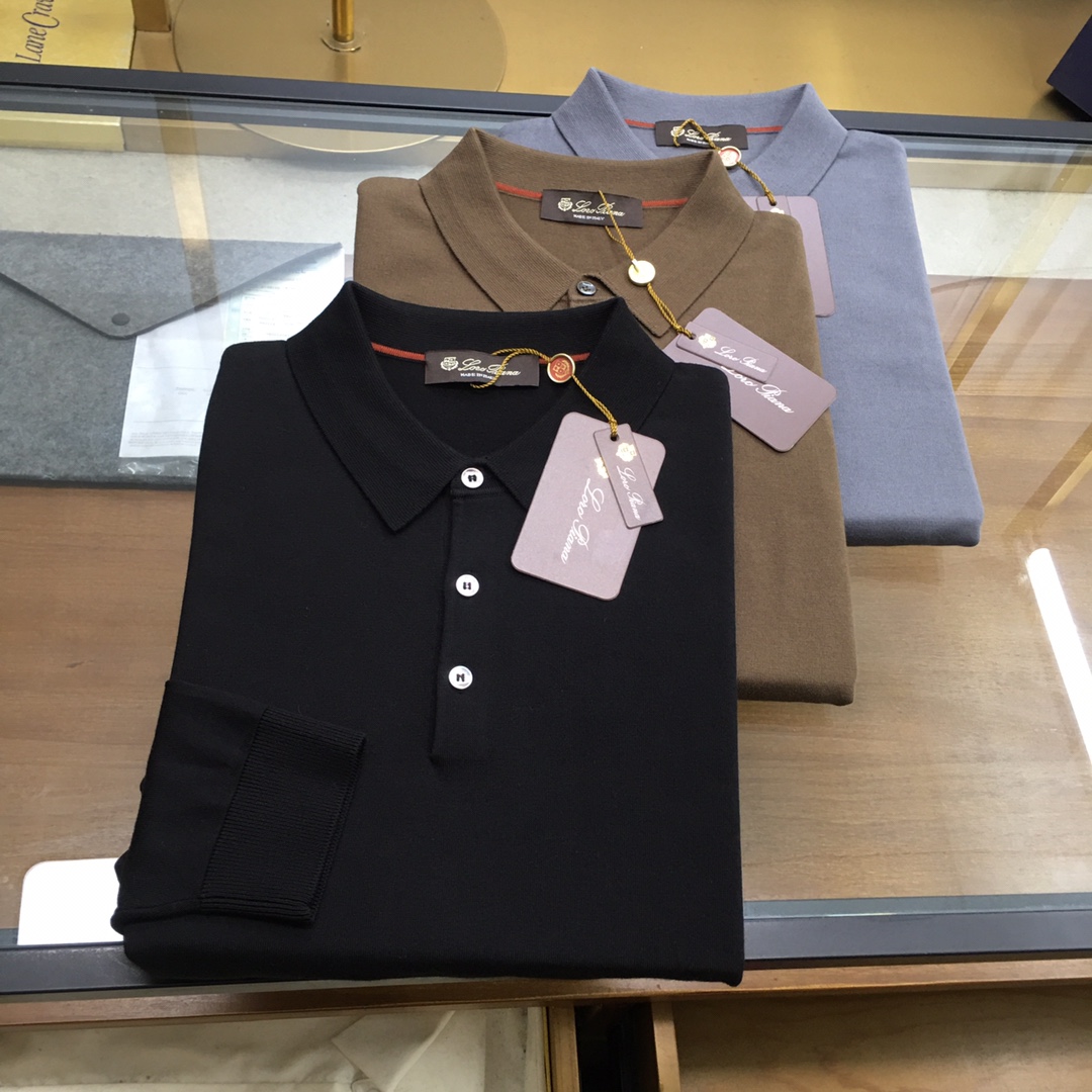 “P696 Polo T-shirt: Fall/Winter 2025 Collection with Top-Quality Fabric and Customized Design” - 图片 1