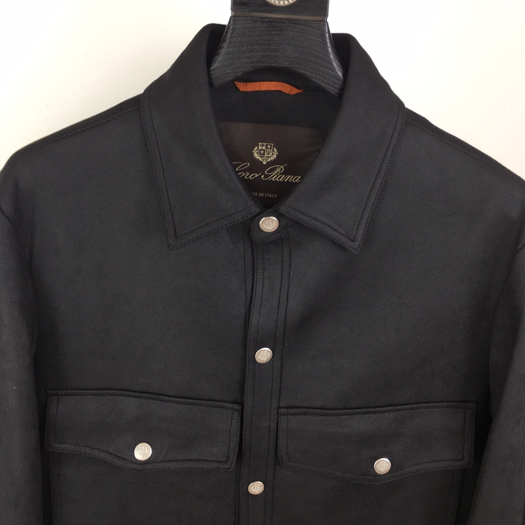 Men’s brief coats for autumn/winter, made of 100% polyester with wrinkle resistance, cuff buttons, easy drying, suitable for various occasions. - 图片 3