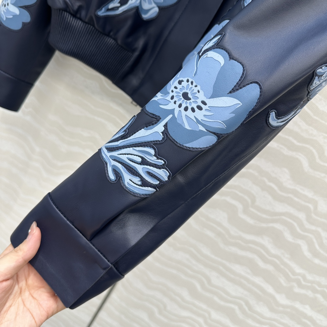 High-End Quality Control Hand-Made Leather Jacket – Exclusive Lamb Skin, Stylish & Sophisticated Design - 图片 6