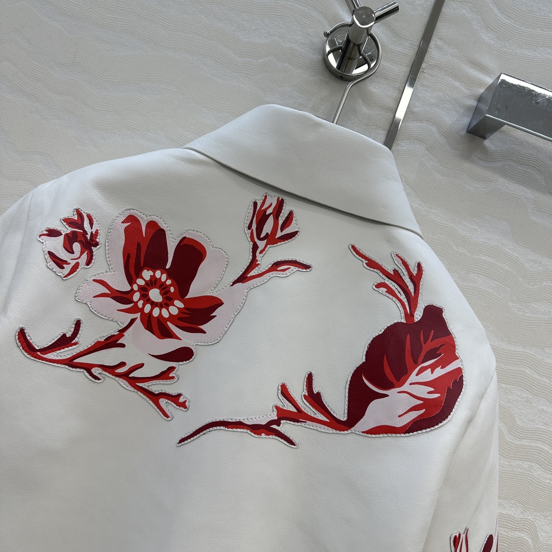 High-End Quality Control Short-Sleeve Coat – 100% Lamb Skin, Handmade, Stylish Classic, Luxury Design - 图片 9