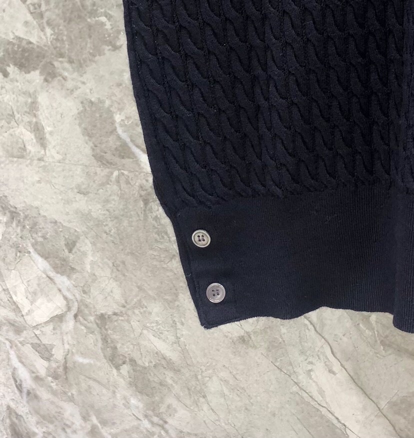 “THOM BROWNE Heavy-Work Polo Shirts and Twisted T-Shirts in Various Colors – Height Required for Ordering” - 图片 8
