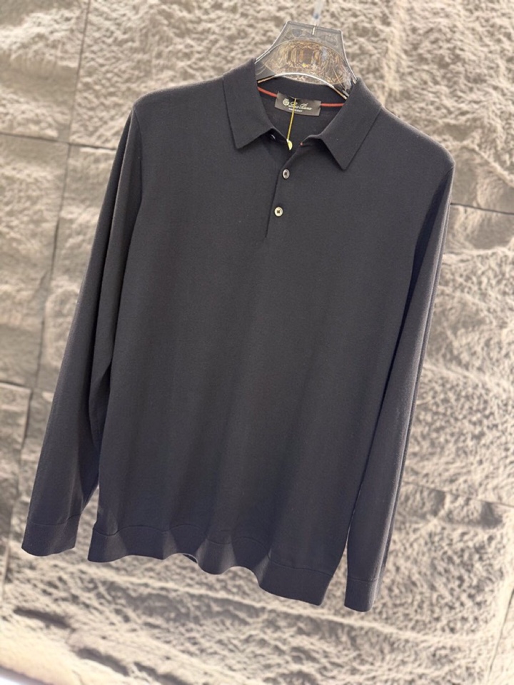 “2025 Loro Piana Noyoya Fall Winter Polo T-Shirts: High-Quality Wool, Classic Colors, Fashionable Choices” - 图片 8