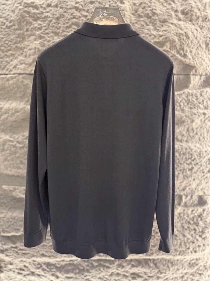 “2025 Loro Piana Noyoya Fall Winter Polo T-Shirts: High-Quality Wool, Classic Colors, Fashionable Choices” - 图片 9