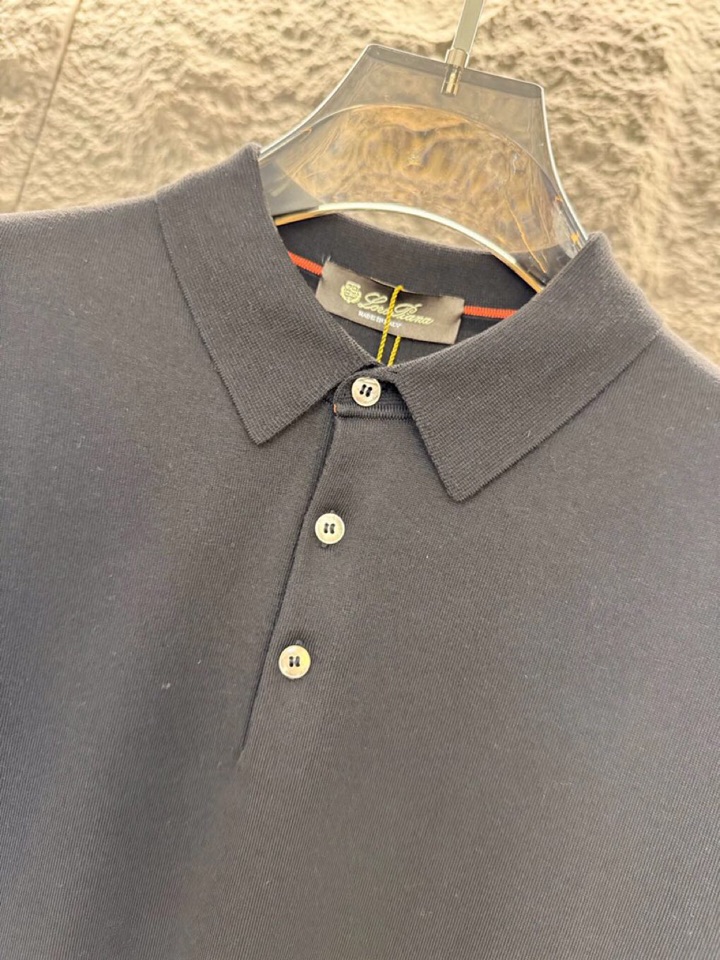 “2025 Loro Piana Noyoya Fall Winter Polo T-Shirts: High-Quality Wool, Classic Colors, Fashionable Choices” - 图片 2