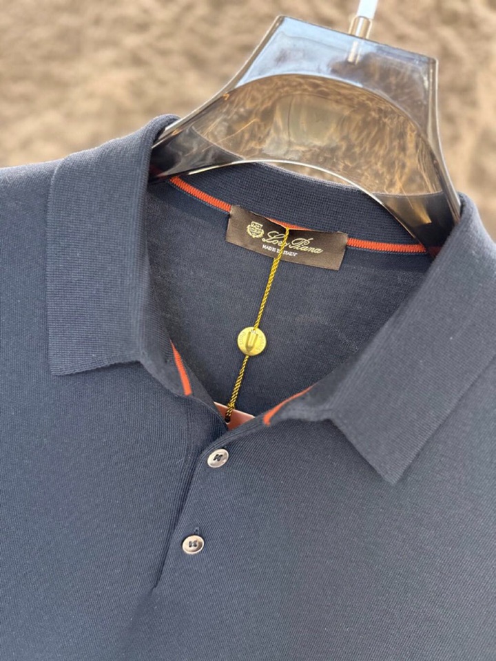 “New Loro Piana Noyoya 2025 Fall & Winter Polo T-Shirts: High-Quality, Classic Colors, Smart Fashionable Choice!” - 图片 4
