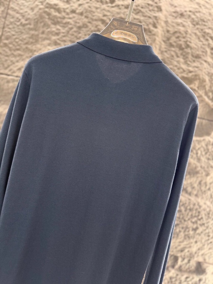 “New Loro Piana Noyoya 2025 Fall & Winter Polo T-Shirts: High-Quality, Classic Colors, Smart Fashionable Choice!” - 图片 7