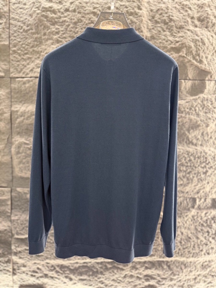“New Loro Piana Noyoya 2025 Fall & Winter Polo T-Shirts: High-Quality, Classic Colors, Smart Fashionable Choice!” - 图片 9