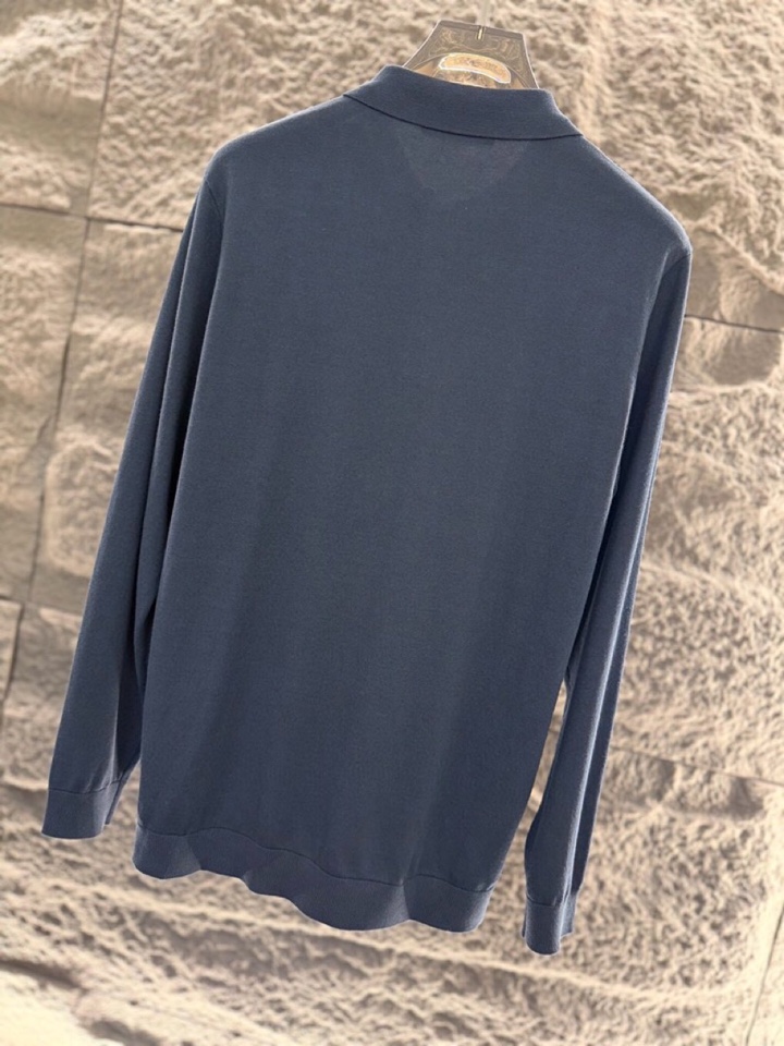 “New Loro Piana Noyoya 2025 Fall & Winter Polo T-Shirts: High-Quality, Classic Colors, Smart Fashionable Choice!” - 图片 8
