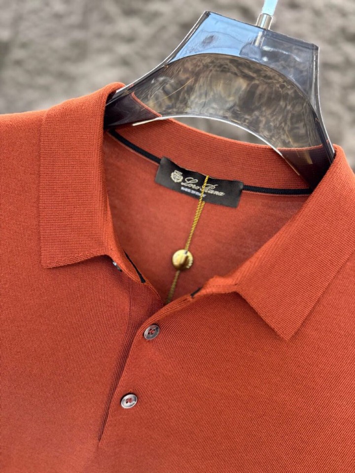 Loro Piana Noyoya 2025s Fall/Winter Polo T-Shirts: High-Quality, Classic Colors, Fashionable Choices - 图片 3