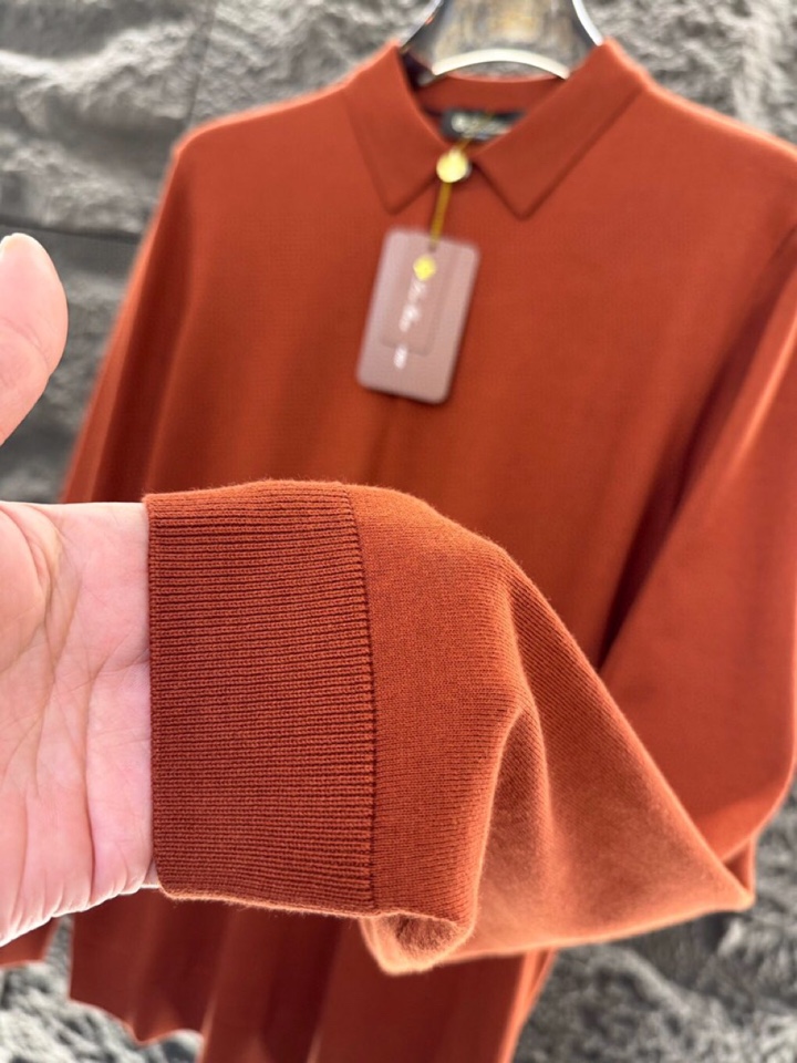 Loro Piana Noyoya 2025s Fall/Winter Polo T-Shirts: High-Quality, Classic Colors, Fashionable Choices - 图片 6