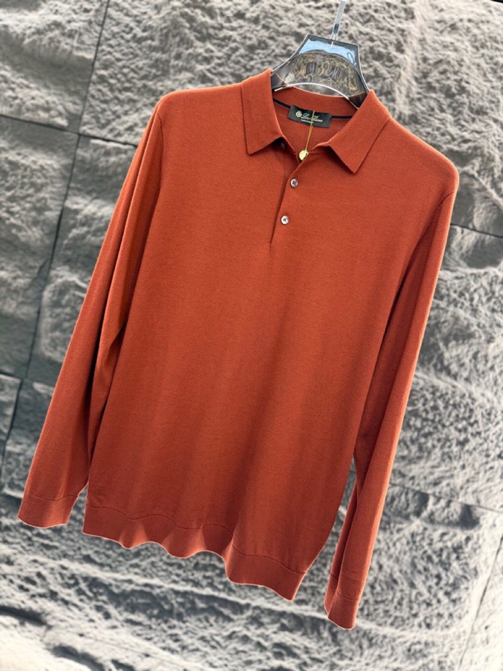 Loro Piana Noyoya 2025s Fall/Winter Polo T-Shirts: High-Quality, Classic Colors, Fashionable Choices - 图片 8