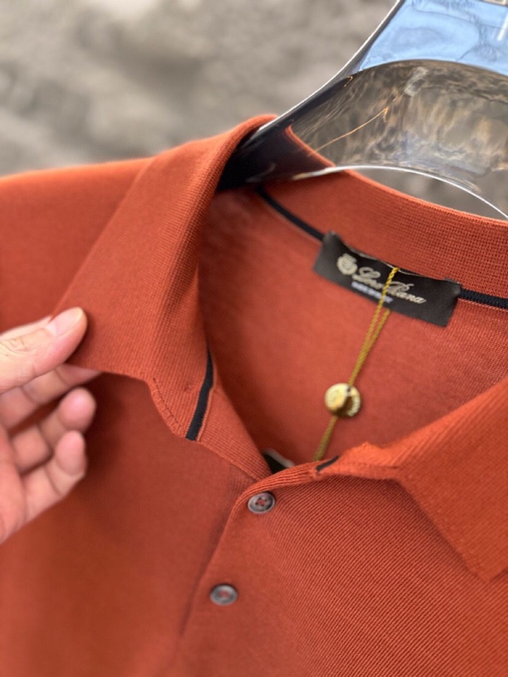 Loro Piana Noyoya 2025s Fall/Winter Polo T-Shirts: High-Quality, Classic Colors, Fashionable Choices - 图片 4
