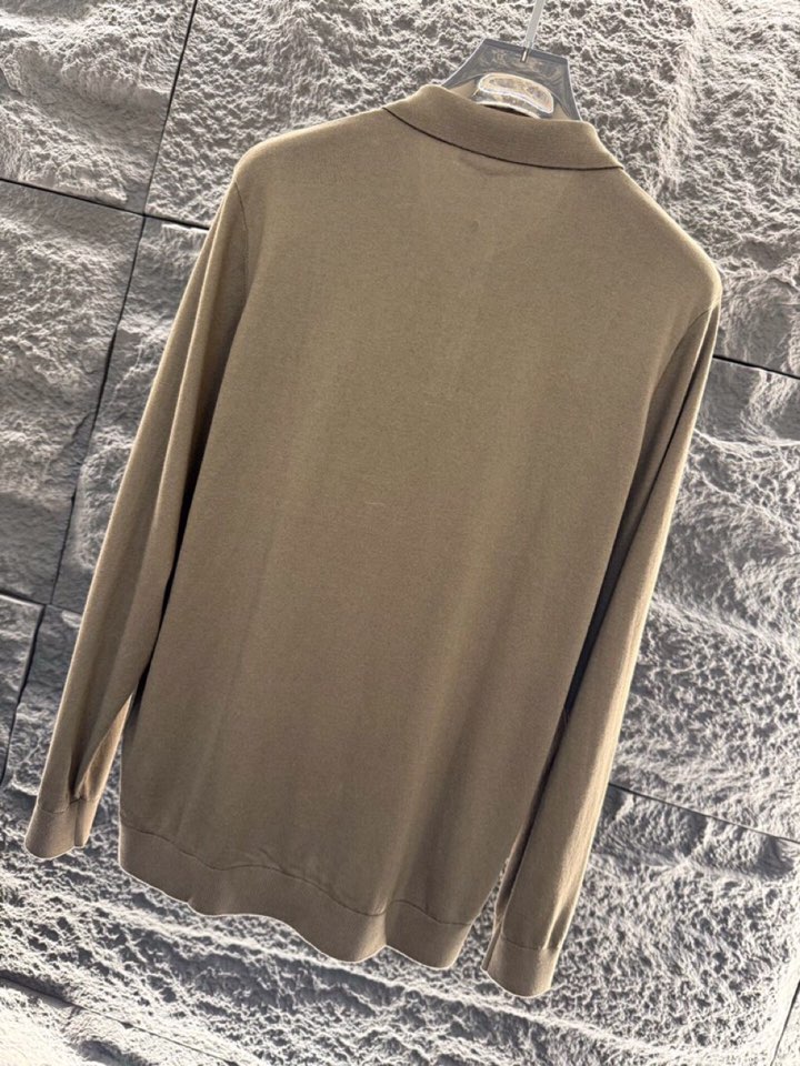“2025 Loro Piana Noyoya Polo T-Shirts: High-Quality First-Cut Wool in Classic Colors” - 图片 7