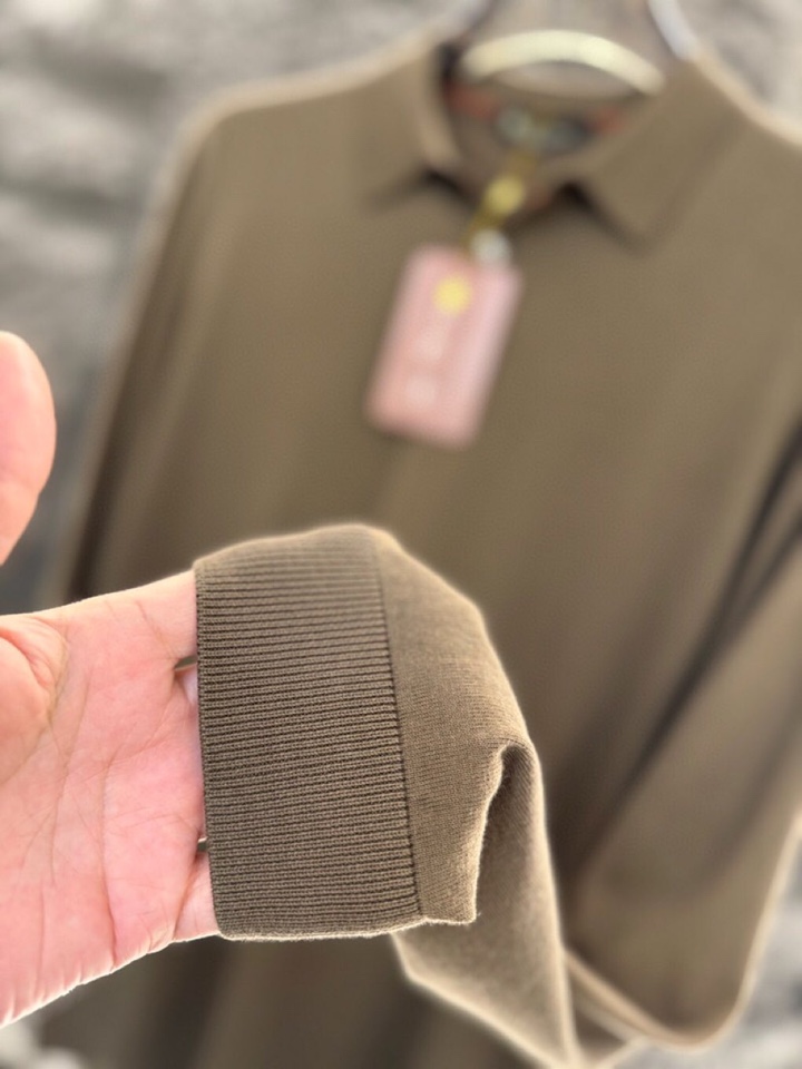 “2025 Loro Piana Noyoya Polo T-Shirts: High-Quality First-Cut Wool in Classic Colors” - 图片 6