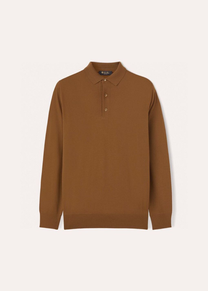 “2025 Loro Piana Noyoya Polo T-Shirts: High-Quality Wool, Classic Colors, Fashionable Fall/Winter Collection” - 图片 1