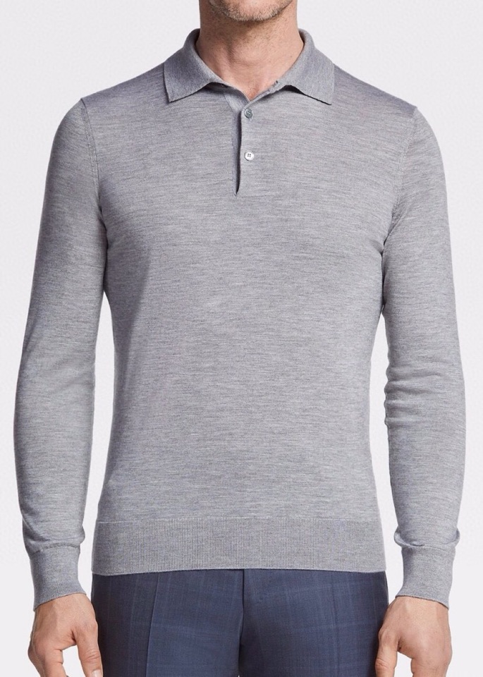“New Loro Piana Noyoya 2025s Fall/Winter Polo T-Shirts: High-Quality, Classic Colors, Fashionable” - 图片 2