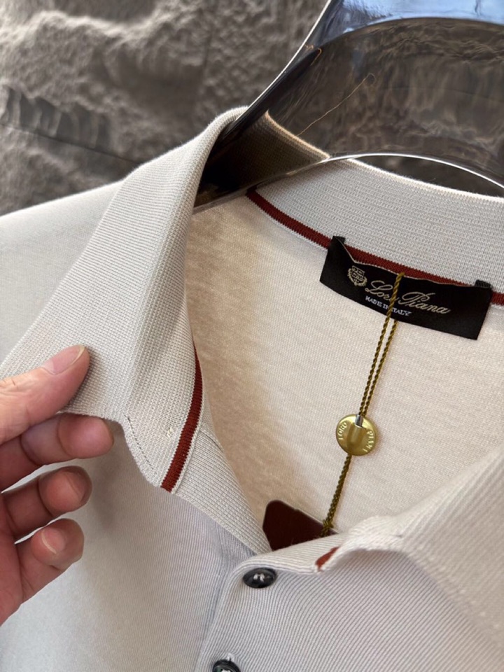 “2025 Loro Piana Noyoya Fall Winter T-Shirts: High-Quality, Classic Colors, Fashionable Choices” - 图片 4