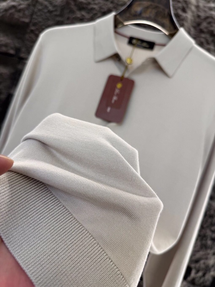 “2025 Loro Piana Noyoya Fall Winter T-Shirts: High-Quality, Classic Colors, Fashionable Choices” - 图片 5