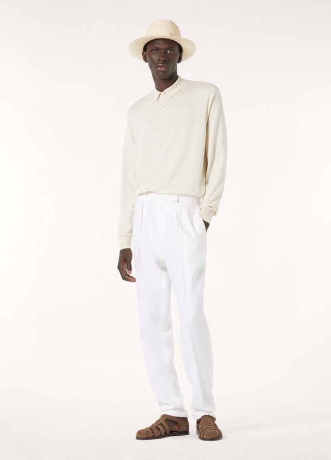 Title: P696 Loro Piana Noyoya 2025s Fall/Winter T-Shirts Summary Summary: High-quality first-cut wool t-shirts in classic colors for a fashionable and smart - 图片 5