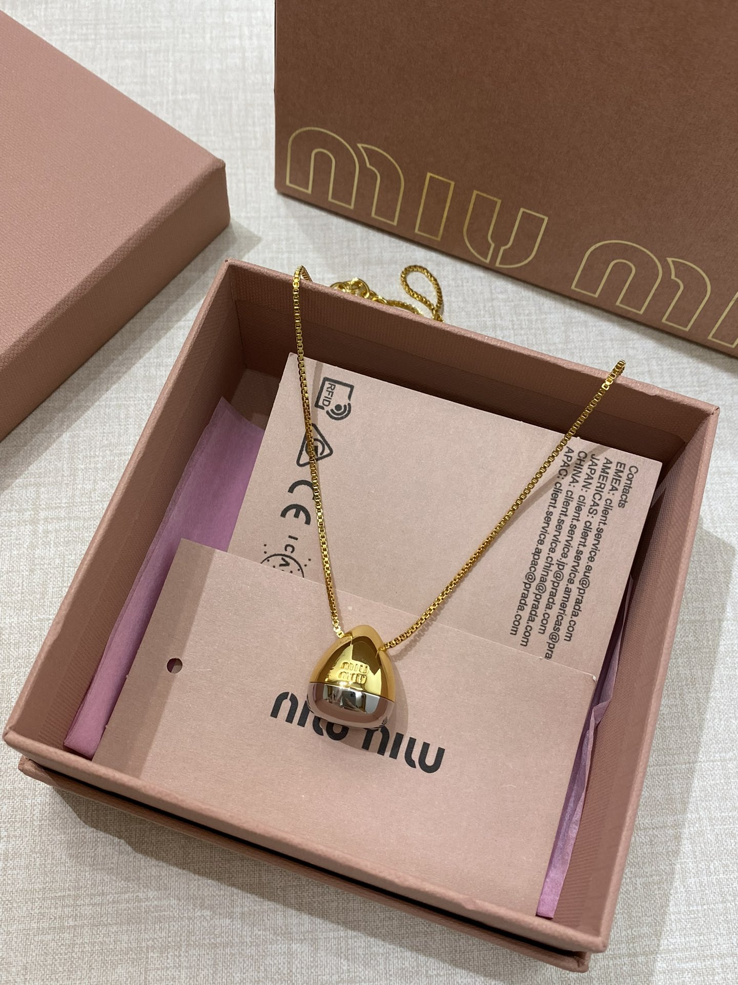 미우미우 목걸이 135653 Miu Miu Necklace 썸네일 이미지