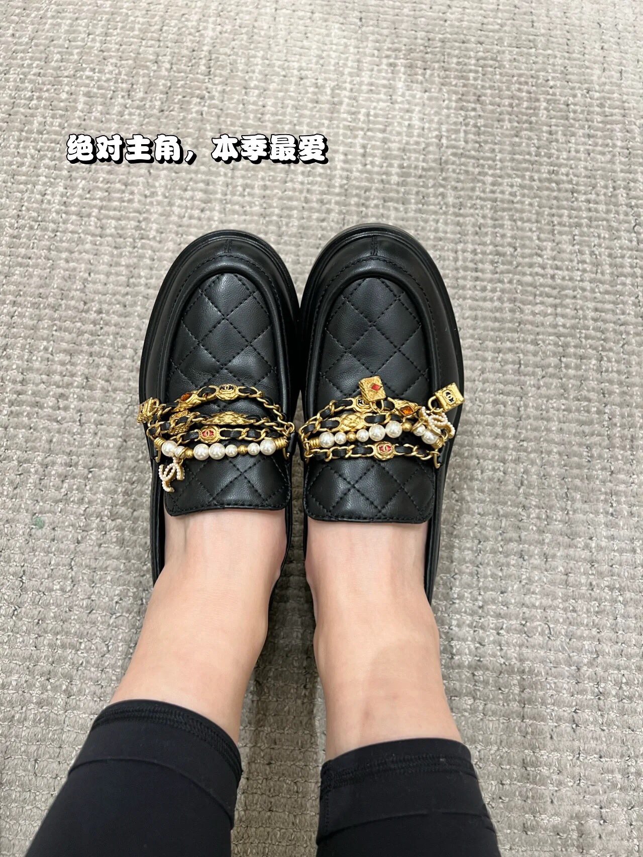 NO:468594,Pictures of footwear, loafers, loafers19860909上脚图,乐福鞋,loafers,Women's Shoes