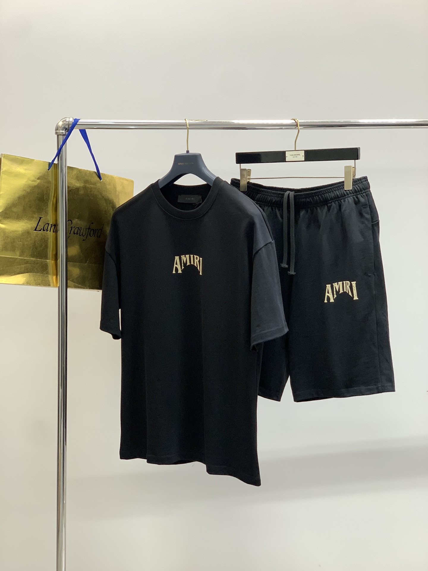 Title: P816 Amir Amiri Summer 2025 T-shirt Collection Summary Summary: High-grade T-shirt collection with original fabric, alphabet logo, cosmopolitan style, semi-comfort fit, in - 图片 9
