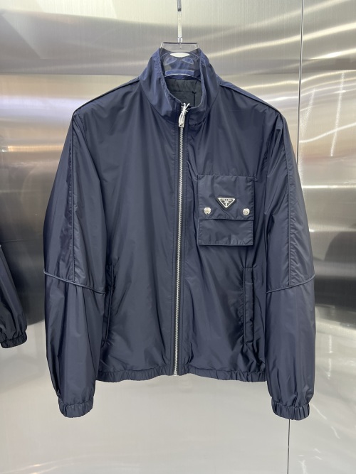 Prada Men's Lightweight Cotton Jacket - Comfortable & Stylish 1 Prada Men's Lightweight Cotton Jacket - Comfortable & Stylish
