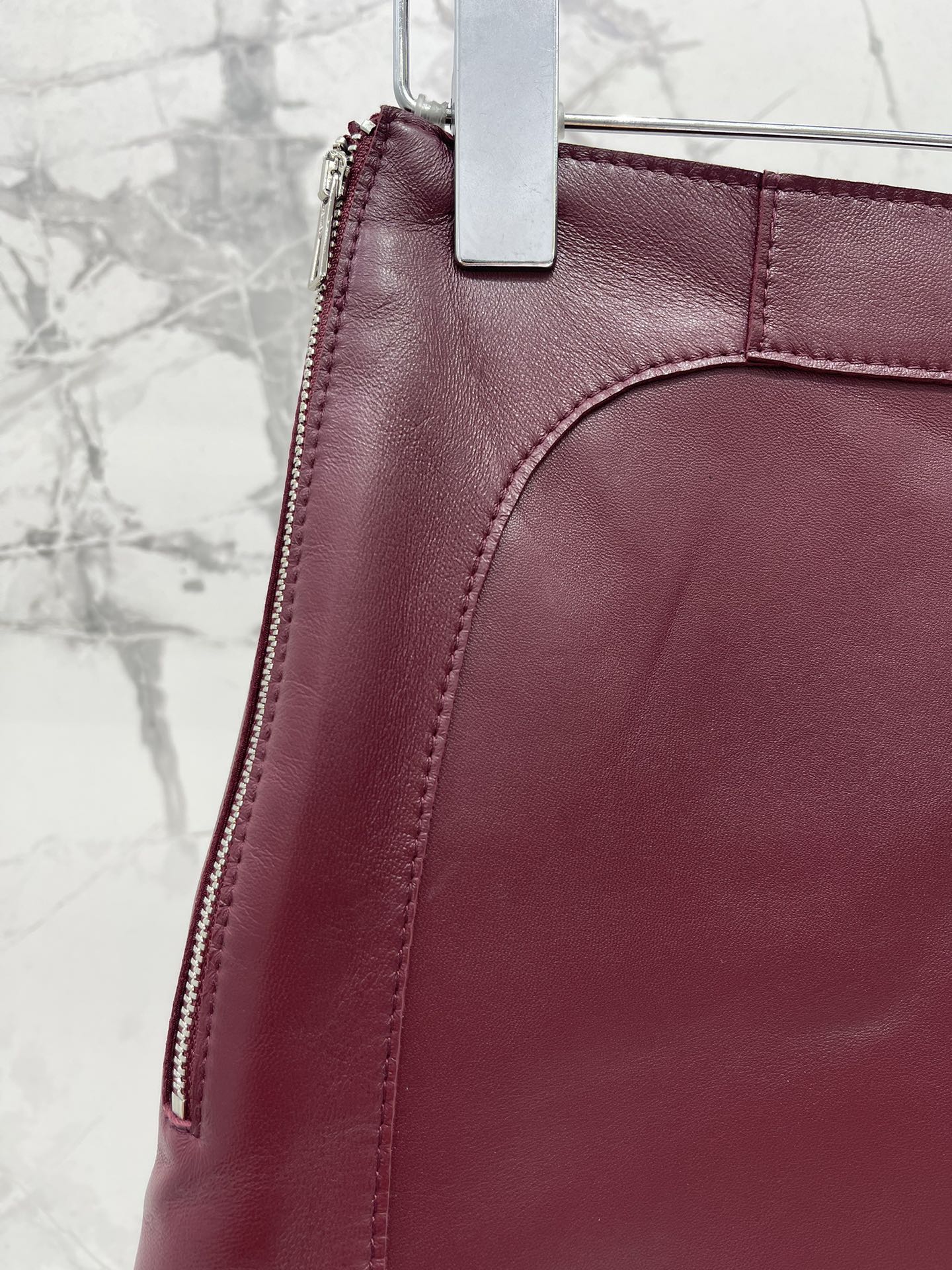 Hermes Lambskin High-Waisted Mini Skirt - Elegant & Comfortable 5 i1754994632 8780 2