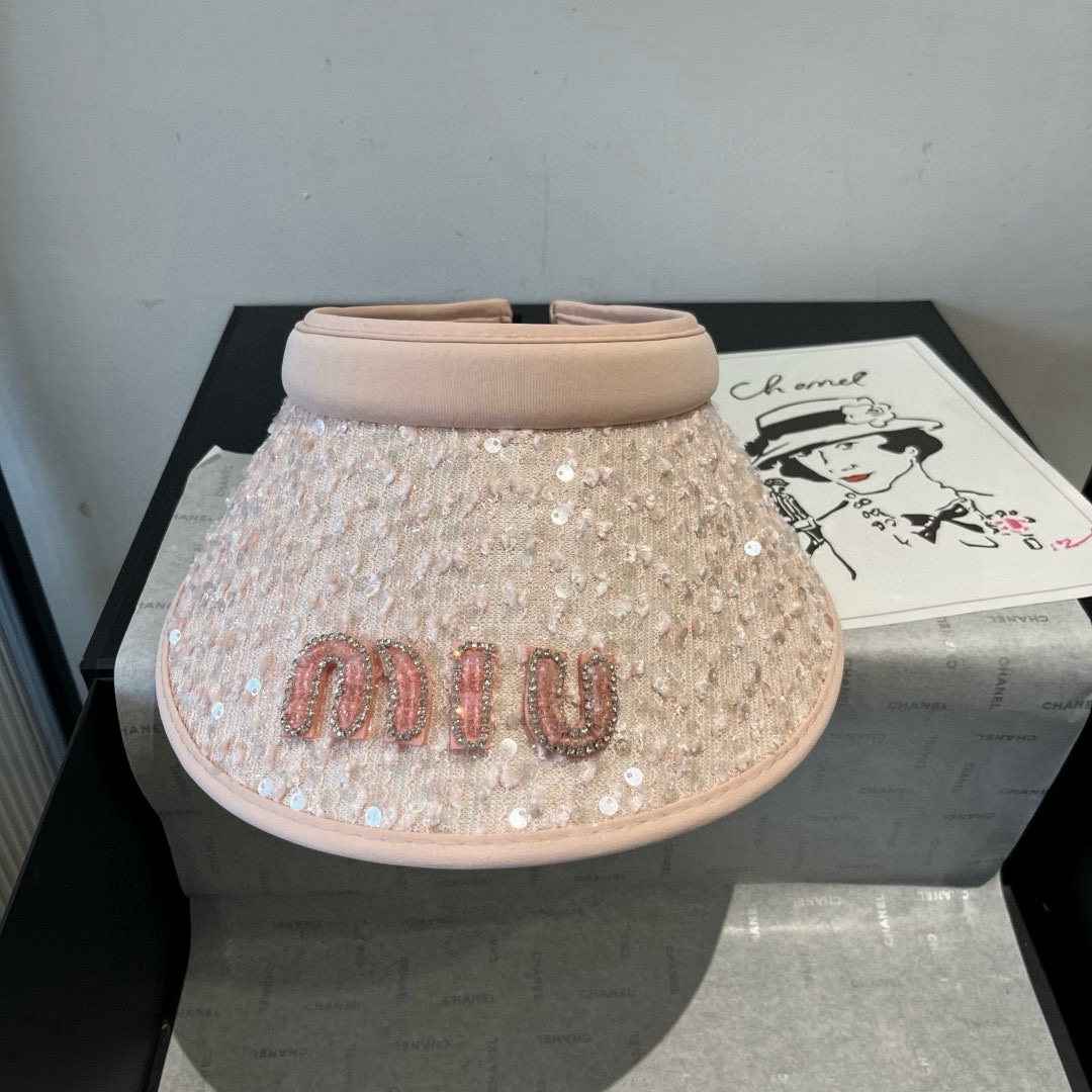 🆕

miumiu缪缪新款空顶遮阳帽