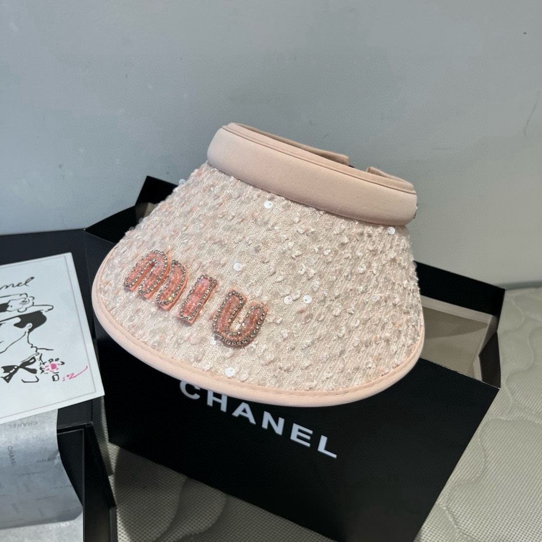 🆕

miumiu缪缪新款空顶遮阳帽