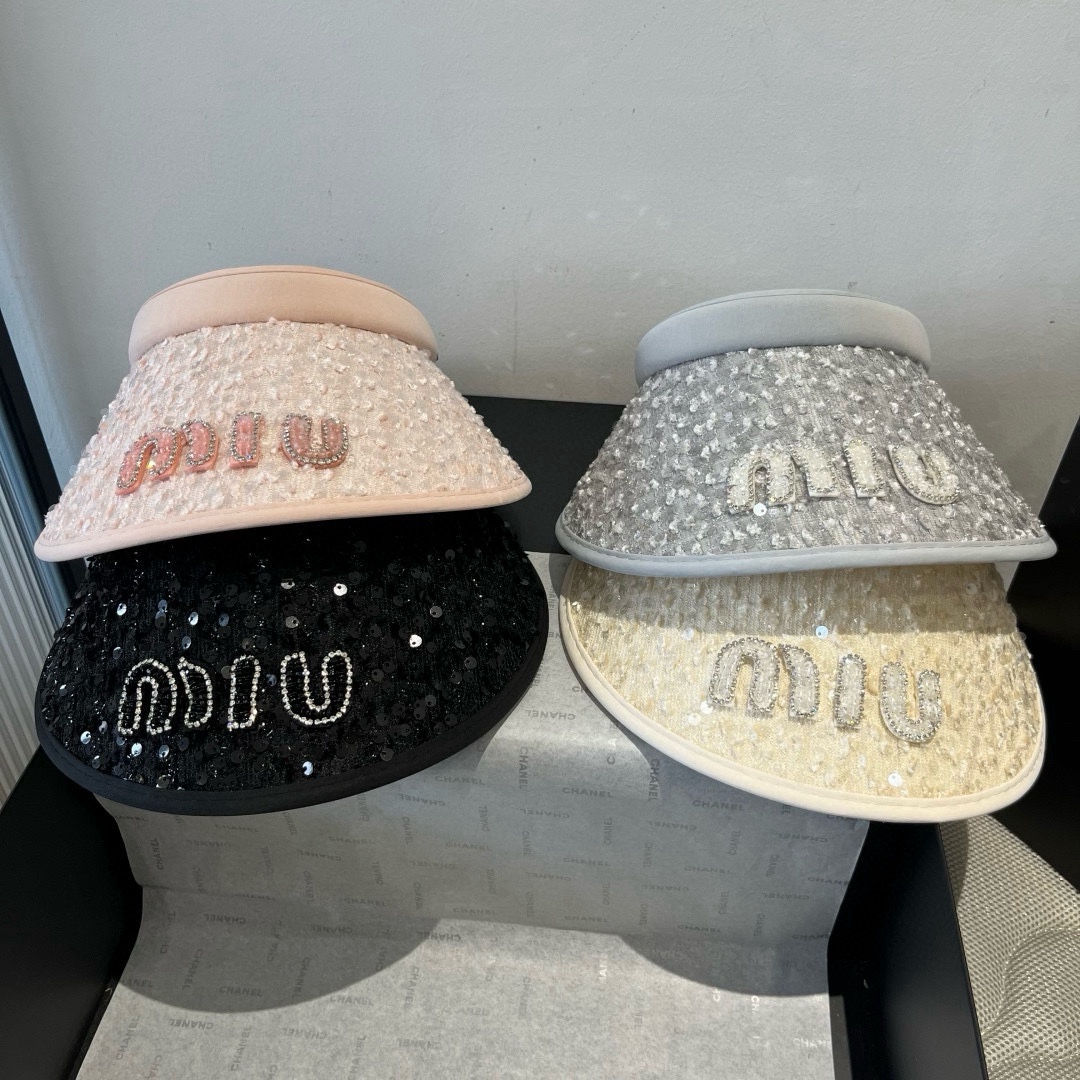 🆕

miumiu缪缪新款空顶遮阳帽