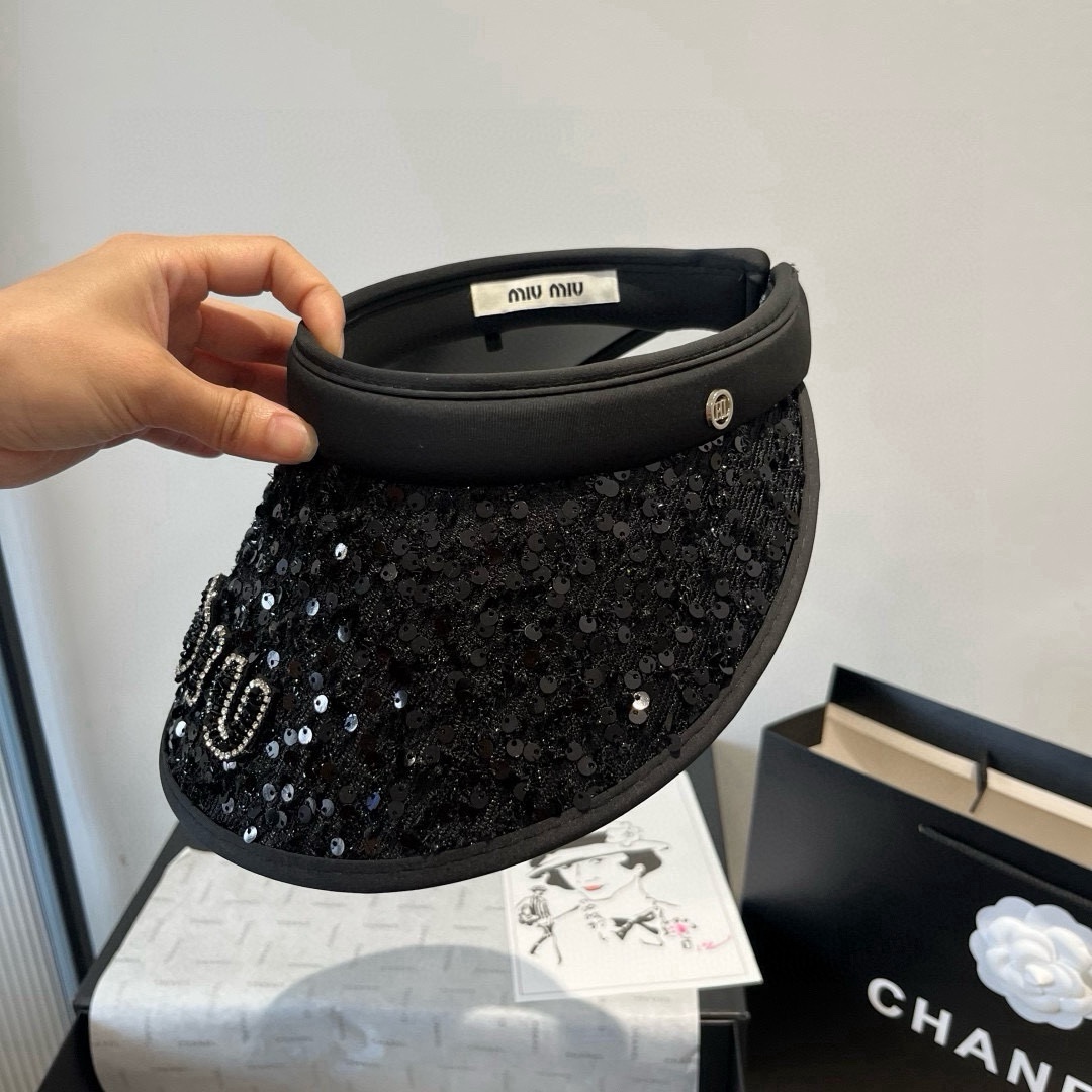 🆕

miumiu缪缪新款空顶遮阳帽