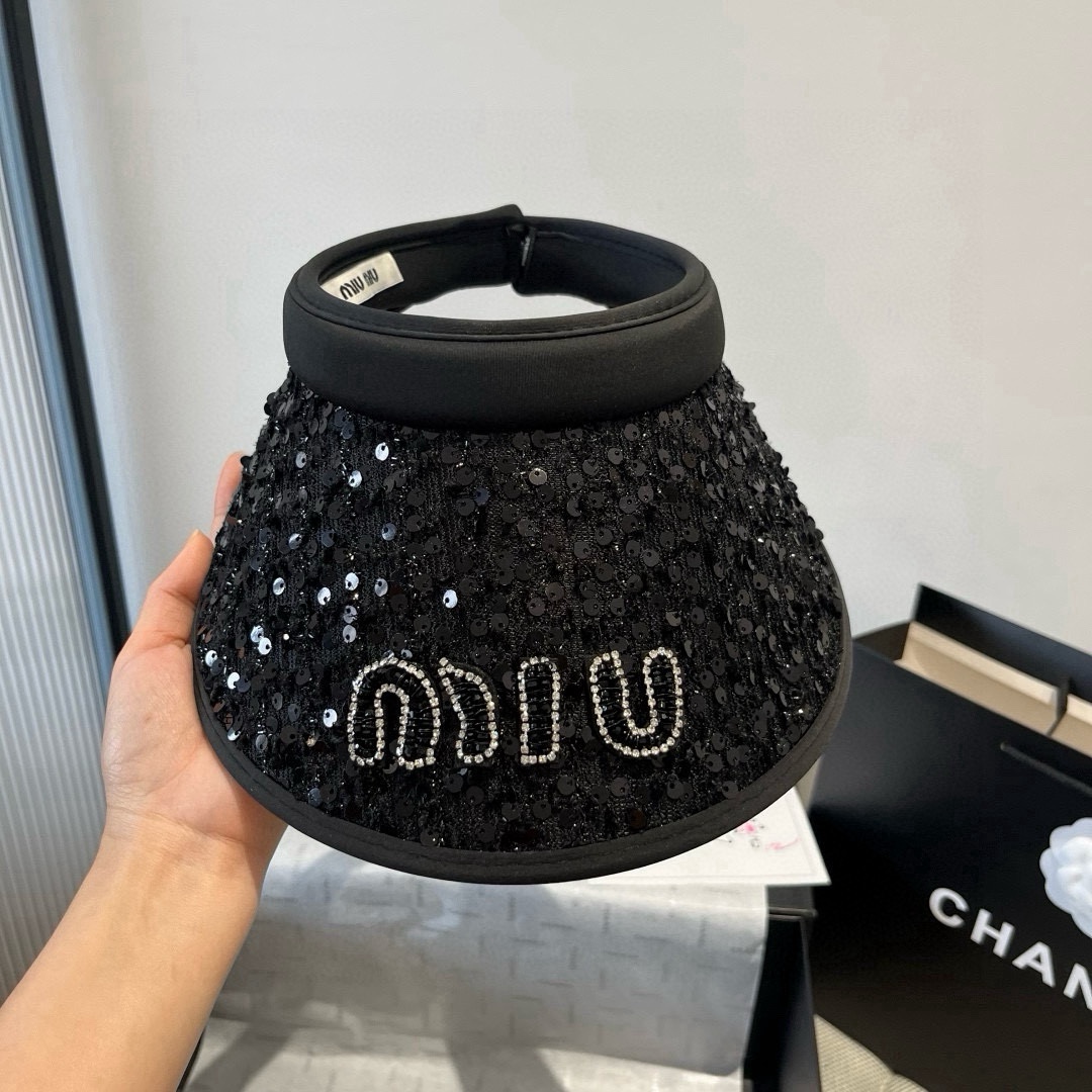 🆕

miumiu缪缪新款空顶遮阳帽