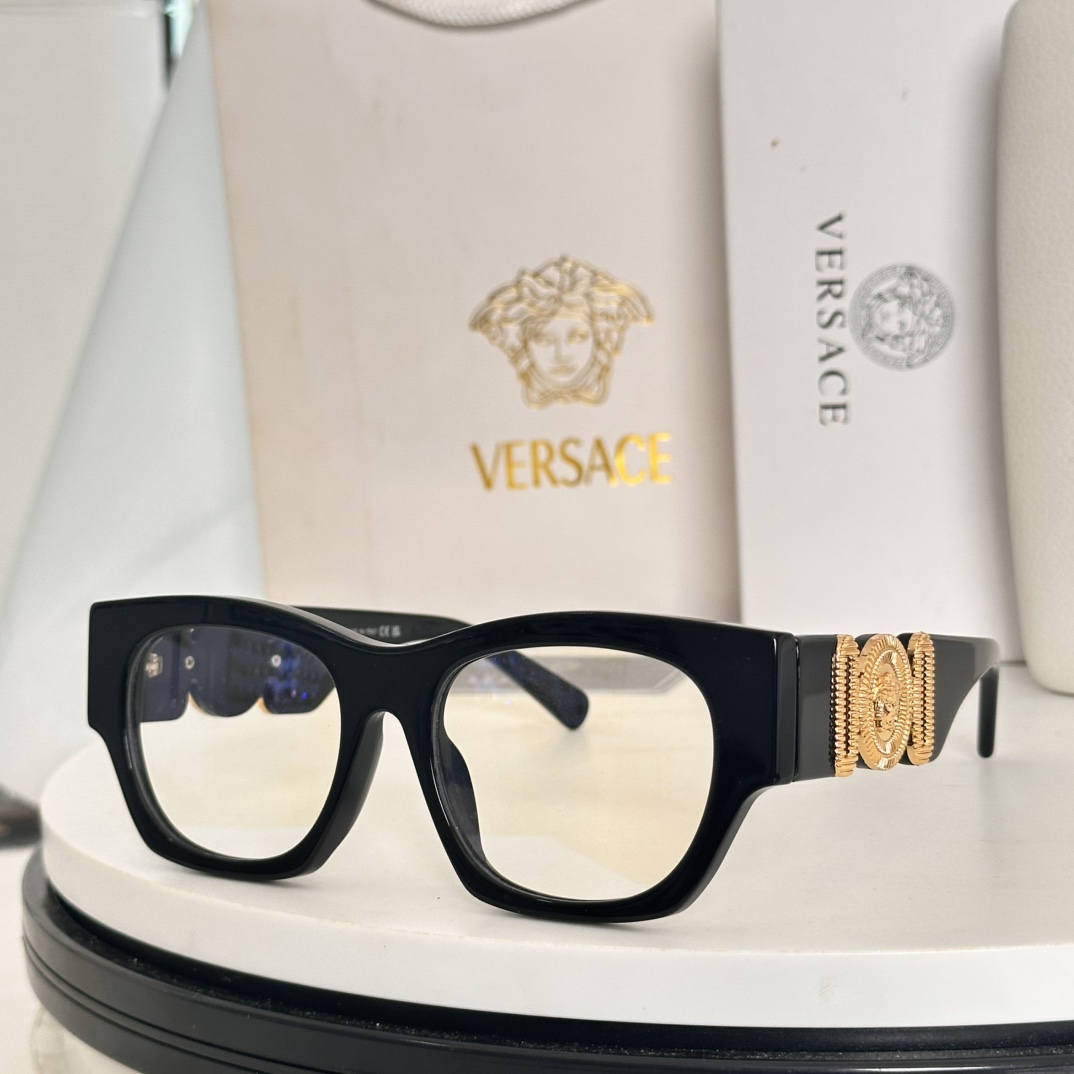🆕‼️Versace
MODEL 4479U
SIZE53口20-140 金灿灿logo✅  
电镀与美