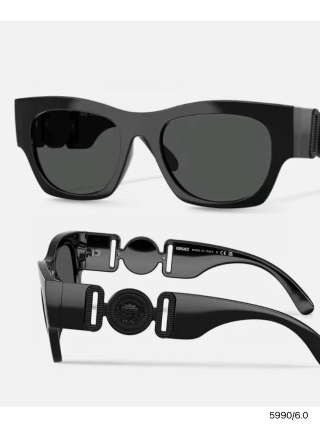  ‼️ 官网图 Versace
MODEL 4479U
SIZE53口20-140 金灿灿logo✅  