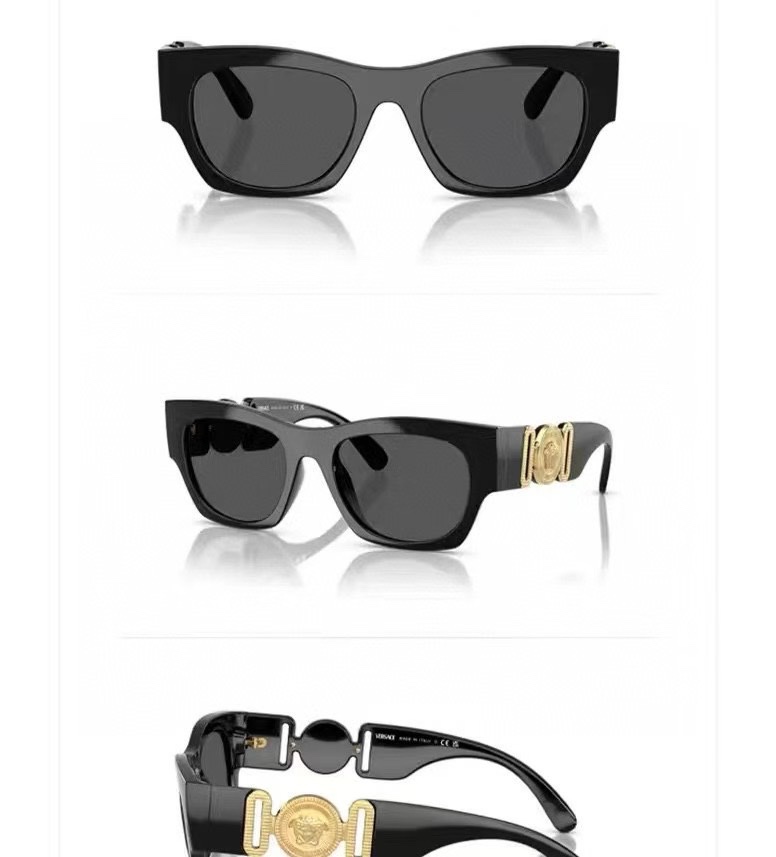  ‼️ 官网图 Versace
MODEL 4479U
SIZE53口20-140 金灿灿logo✅  